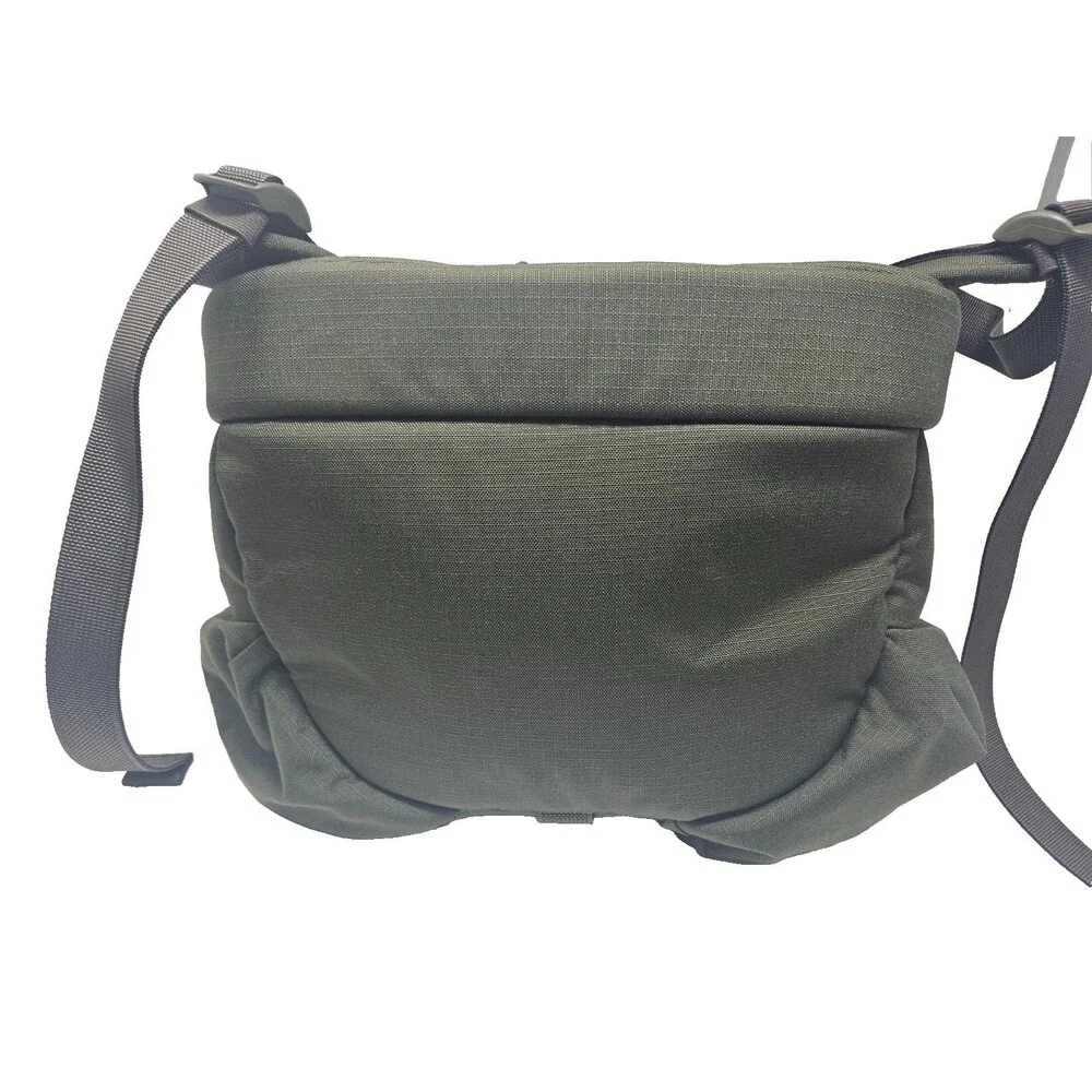 FILSON Ripstop Nylon Backpack Surplus Green Lightweight Padded Straps Hiking